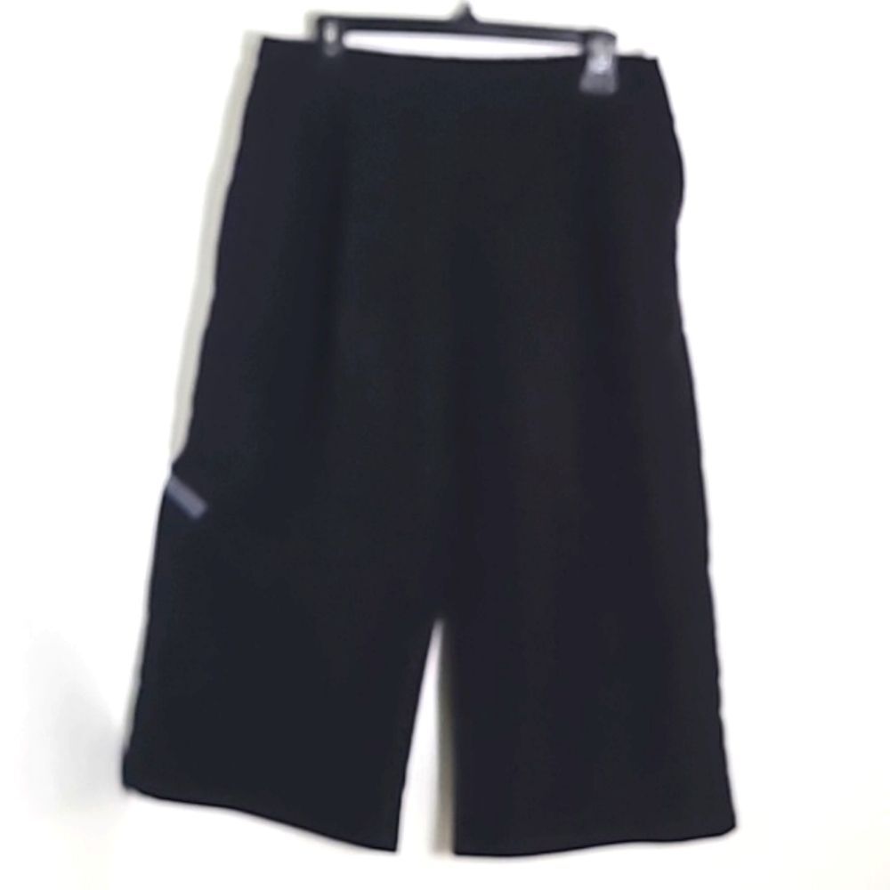 AmzPlus Black Wide-leg Dress Ankle Pants, Size XXL